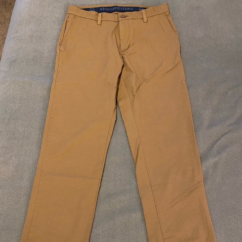 Vineyard Vines Men’s Performance Pants - Tan (30x30)